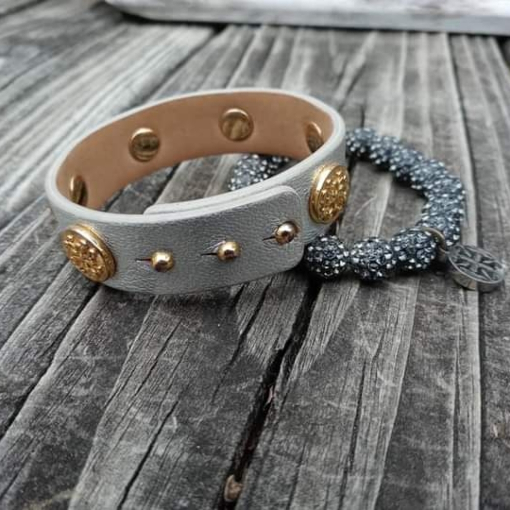 Rustic Cuff Bracelet Stack Emerson & Meagen - image 4